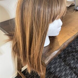 Brand New with Tag still attached… Stylish Chocolate and Carmel Wig for Women